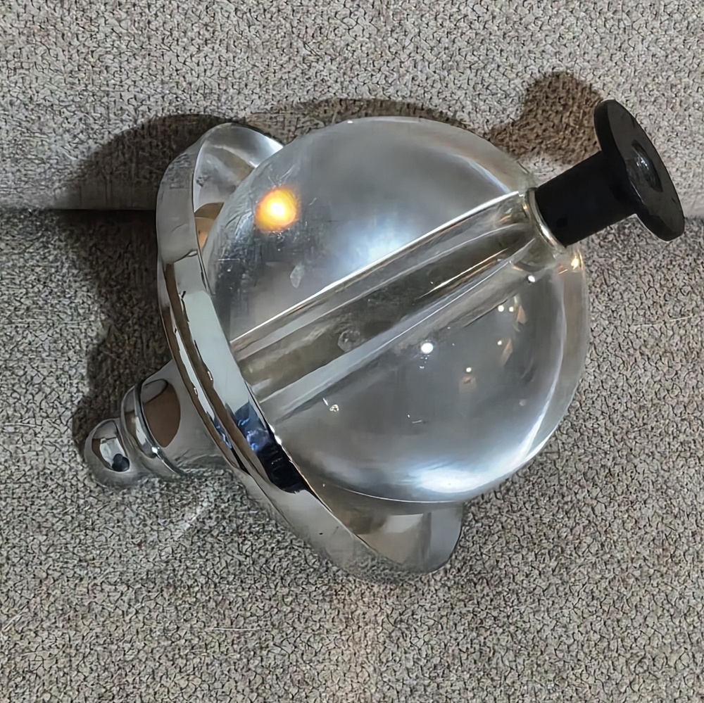Heavy Glass Ceiling Fan Finial